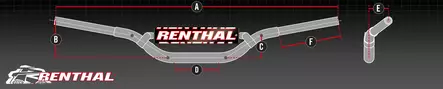 Renthal Twinwall 996 Villopoto/Stewart G - Styrartiklar - D430435 - 2