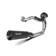 Akrapovic Open Line Nightrod Black V-Rod - Komplett avgassystem - D25605 - 1