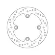 Brembo Serie Oro bromsskiva - Bromsskivor - D6245 - 1