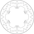 Brembo Serie Oro bromsskiva - Bromsskivor - D88185 - 1