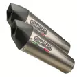 GPR Aprilia Shiver 900 2017/20 e4 Pair E - Ljuddämpare - D406145 - 2