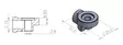 Puig Right Adapter Back Mirror Hi-Tech I - Speglar - D186475 - 1