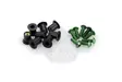 Puig Screw Kit whit silentblocks C/Green - Vindskyddsfästen och delar - D180485 - 1