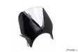Puig Windscreen Vision Semif. C/Black Sc - Vindskydd - D180045 - 1