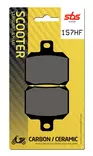 Sbs Bromsklossats Ceramic - Bromsbelägg - D106615 - 0