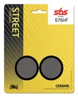 Sbs Bromsklossats Ceramic - Bromsbelägg - D106815 - 2
