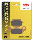 Sbs Bromsklossats Sintered Offroad - Bromsbelägg - D106835 - 2