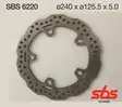 Sbs bromsskiva Upgrade - Bromsskivor - D131445 - 1
