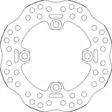 Sbs bromsskiva Upgrade - Bromsskivor - D131455 - 1