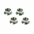 Scar 4 x Titanium HEX HEAD FLANGE NUT M8 - Bultar & Bultserier - D461065 - 1