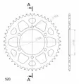 Supersprox Alu Bakdrev SU/YA Svart 47 - Bakdrev - D104515 - 2