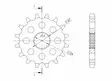 Supersprox Framdrev 423.17 - Framdrev - D6725 - 1