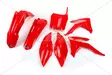 UFO Plastkit 5-delar Röd 070 CRF450 13-1 - Plastkit - D33615 - 1