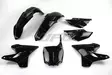 UFO Plastkit 5-delar Svart YZ125/250 15- - Plastkit - D33695 - 1