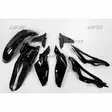 UFO Plastkit 5-delar svart HVA 4-T TC250 - Plastkit - D33785 - 1