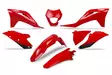 UFO Plastkit 6-delar Röd 062 GasGas EC25 - Plastkit - D369325 - 1