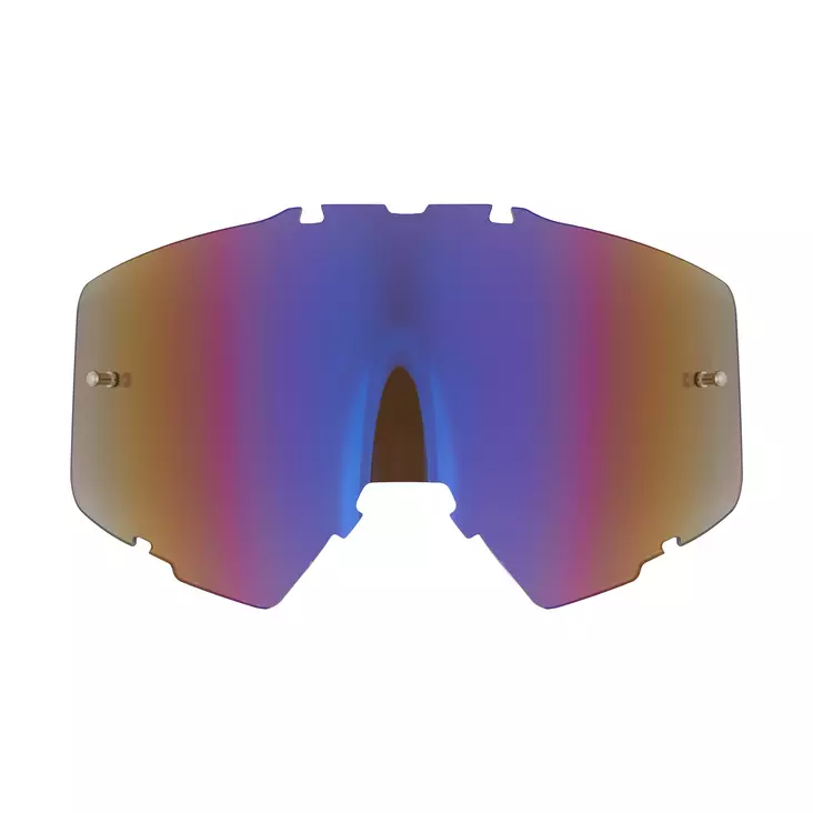 AMOQ Aster MX Single Lens - Blue Mirror - Linser & Reservdelar Crossglasögon - D417475 - 1