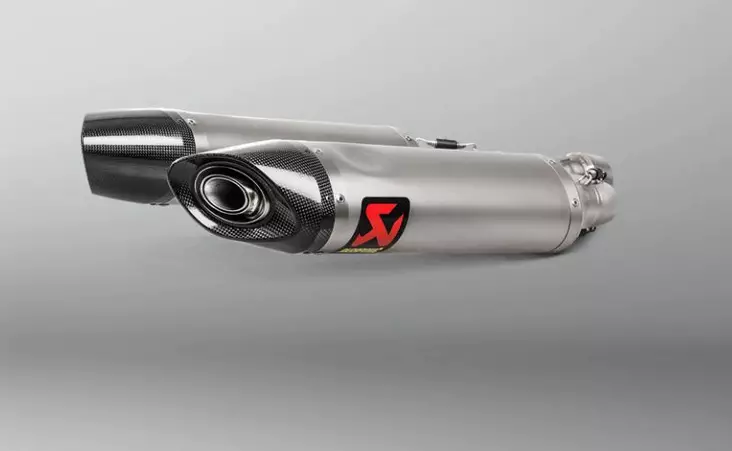 Akrapovic Slip-On Line (Titanium) SHIVER - Ljuddämpare - D160905 - 1