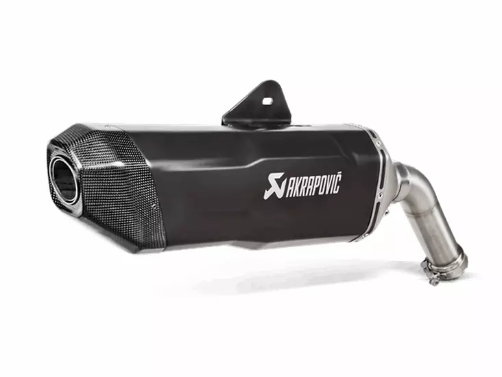 Akrapovic Slip-On Line (Titanium) Svart - Ljuddämpare - D478375 - 1