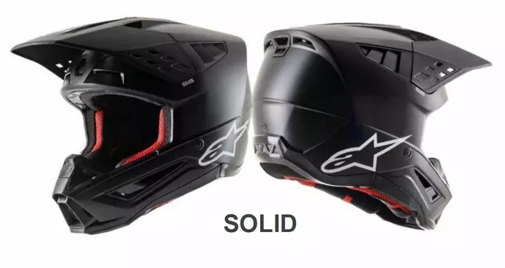 Alpinestars Hjälm S-M5 Mattsvart - Crosshjälmar - D251695 - 1