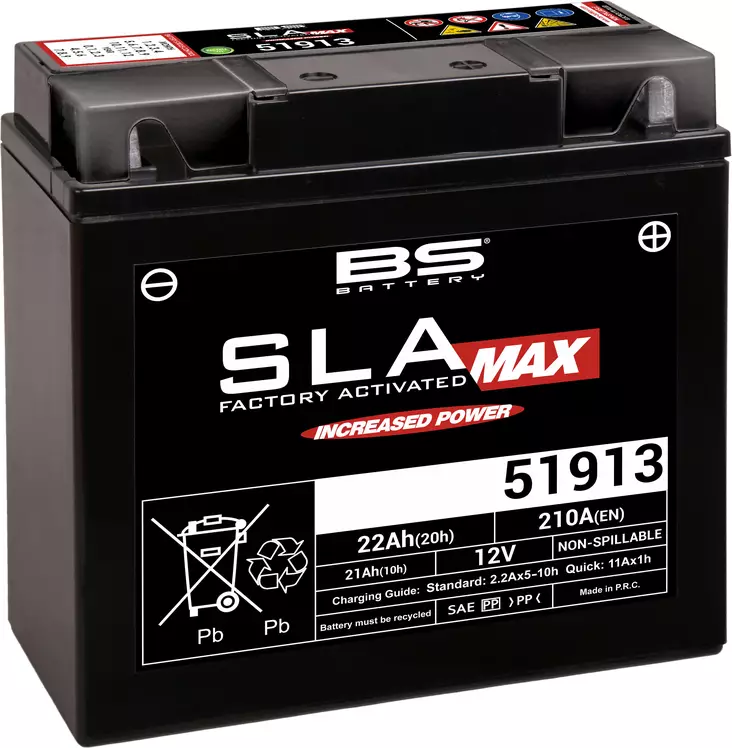 BS Battery 51913 (FA) SLA MAX - Sealed & - Batterier - D151315 - 1