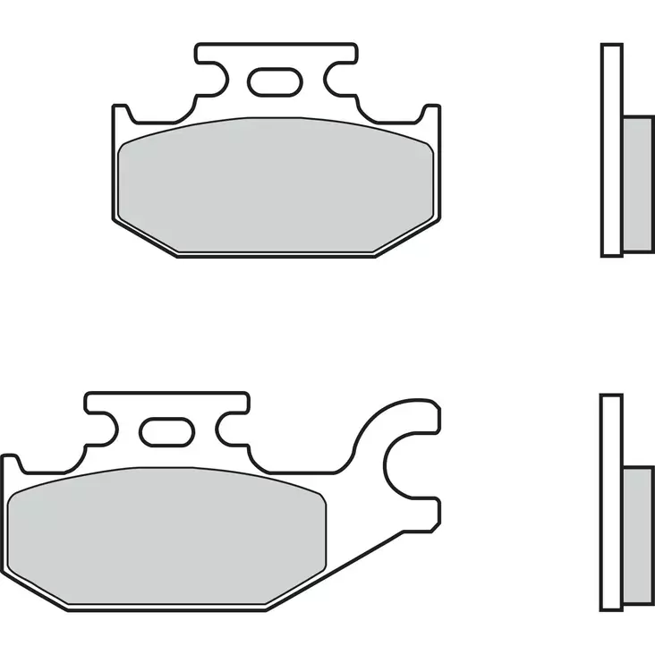 Brembo Bromsbelägg Sintered Off-Road - Bromsbelägg - D6035 - 1
