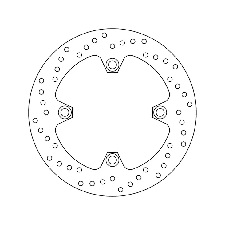 Brembo Serie Oro bromsskiva - Bromsskivor - D6245 - 1
