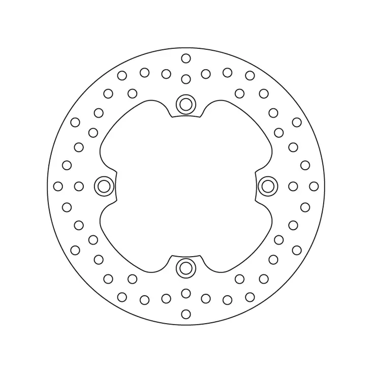 Brembo Serie Oro bromsskiva - Bromsskivor - D6255 - 1