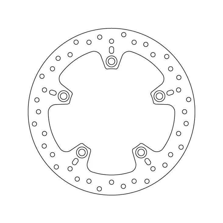 Brembo Serie Oro bromsskiva - Bromsskivor - D6285 - 1