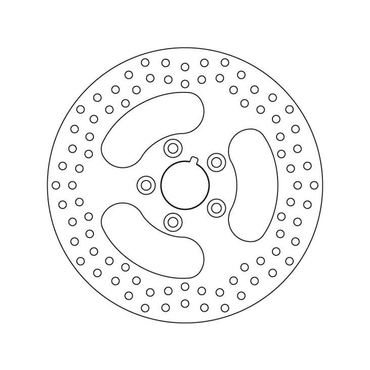 Brembo Serie Oro bromsskiva - Bromsskivor - D6295 - 1