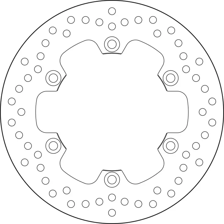 Brembo Serie Oro bromsskiva - Bromsskivor - D88185 - 1