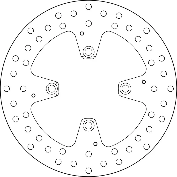Brembo Serie Oro bromsskiva - Bromsskivor - D88205 - 1