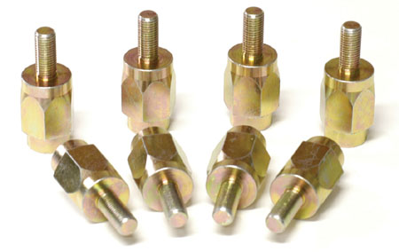 Bronco Spacerbultar 35/10mm x 1,25 8st - Muttrar & navkapslar - D44815 - 1