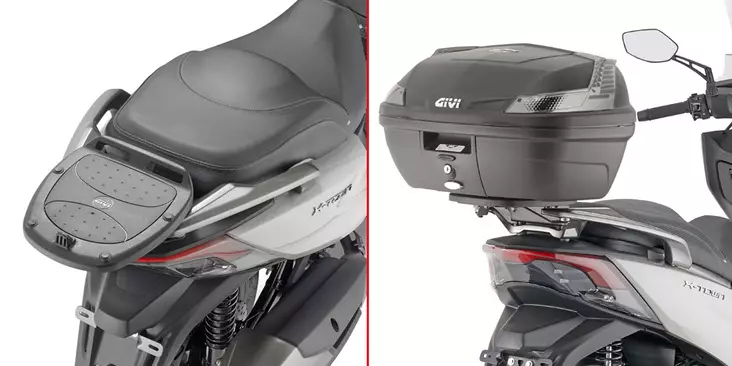 GIVI SPEC.RACK KYMKO X-TOWN 125 - Monteringsatser & Pakethållare - D387545 - 1