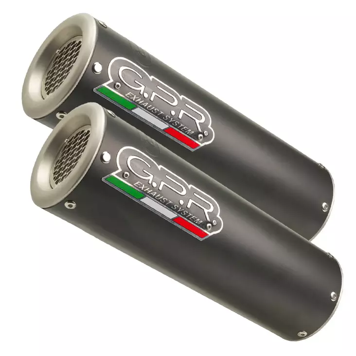 GPR Ducati Monster 696 2008/14 Pair EC-A - Ljuddämpare - D406085 - 1