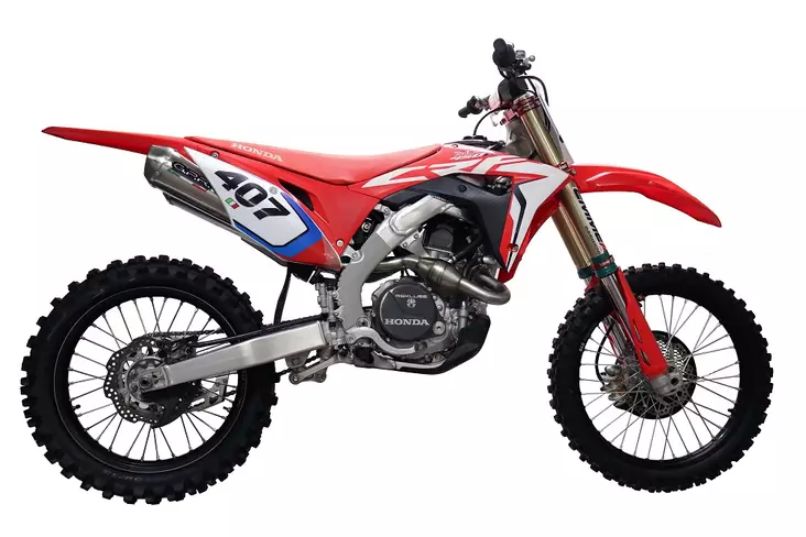 GPR Honda Crf 450 R 2020 Mx competition - Komplett avgassystem - D405785 - 1