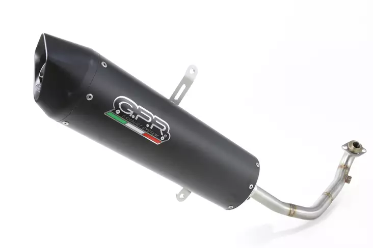 GPR Yamaha Tricity 125 2017/19 e4 Racing - Komplett avgassystem - D407795 - 1
