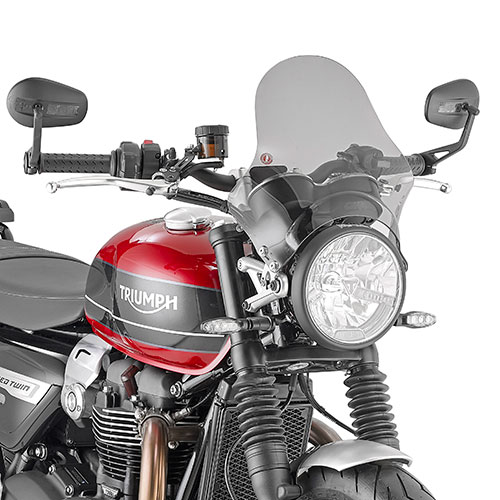 Givi Universal screen smoked 29.5 x 31 c - Vindskydd - D387595 - 1