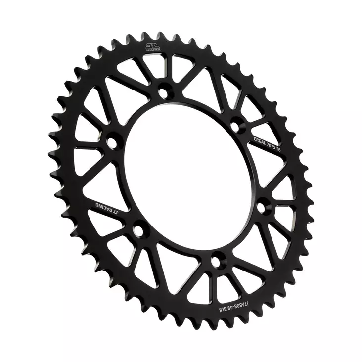 JT Bakdrev Aluminium 7075 T6 Svart JTA80 - Bakdrev - D417125 - 1