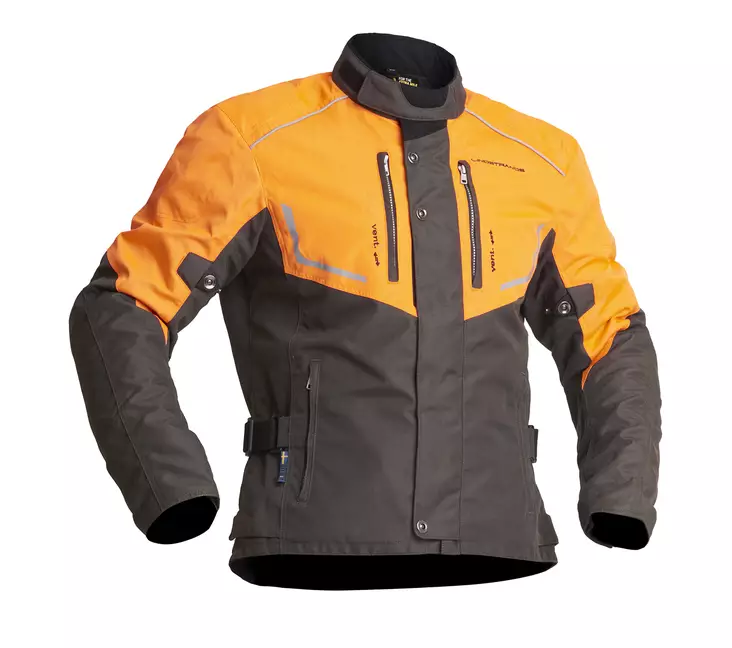 Lindstrands Textiljacka Halden Grön/Oran - Jackor med membran  - D390075 - 1