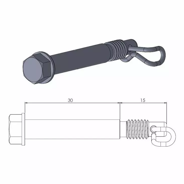 Moto-Master Bromstapp TC85 14-20 SX85 12 - Övriga Bromsdelar - D134725 - 1