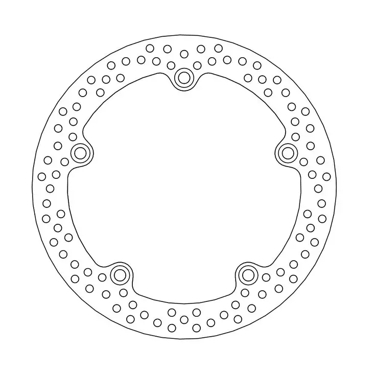 Moto-Master Halo Bromsskiva bak BMW: R85 - Bromsskivor - D133945 - 1