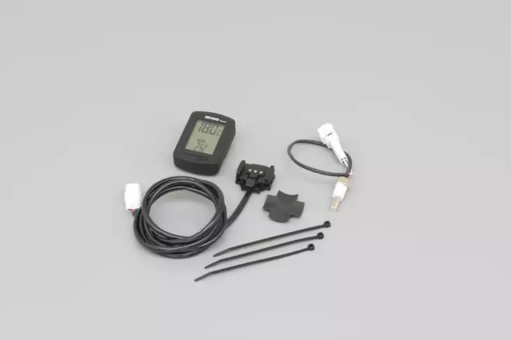 Nano Temp.mätare+klocka - Temperaturmätare olja/vätske/luft - D9105 - 1