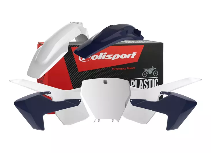 Polisport plastic kit TC125/250, FC250/3 - Plastkit - D103675 - 1