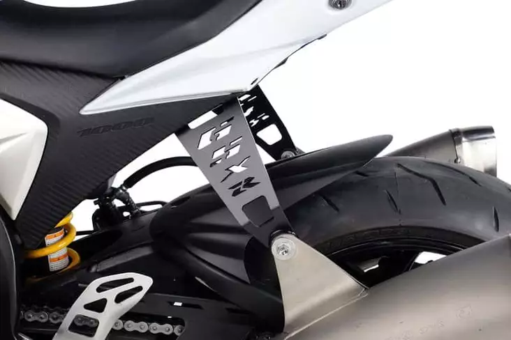 Puig Exahust Bracket Right Suzuki Gsxr10 - Ljuddämparfästen - D87685 - 1