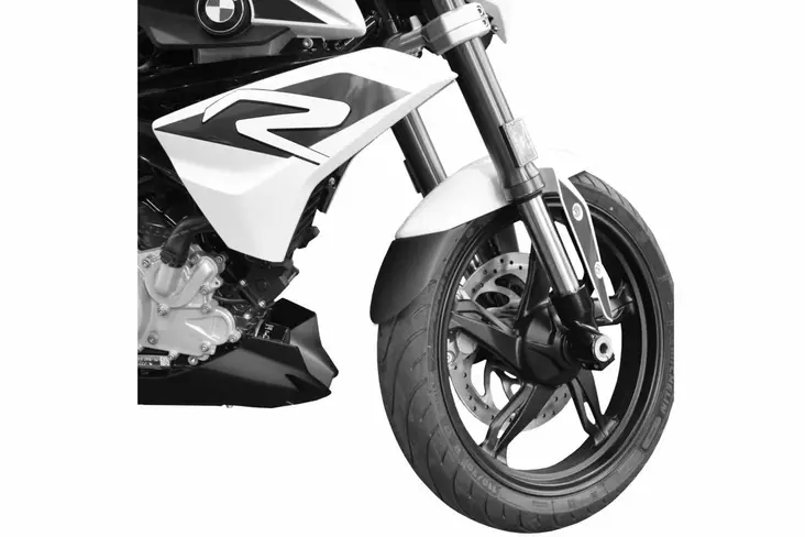 Puig Fenda Extenda G310R 17-18' C/Black - Stänkskydd - D186855 - 1