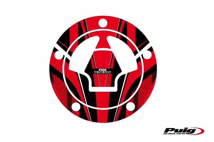 Puig Fuel Cap Cover Radical Kawasaki C/R - Modellspecefika dekaler - D183275 - 1
