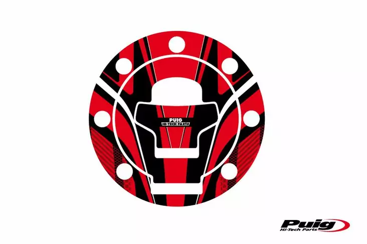 Puig Fuel Cap Cover Radical Suzuki C/Red - Modellspecefika dekaler - D183285 - 1