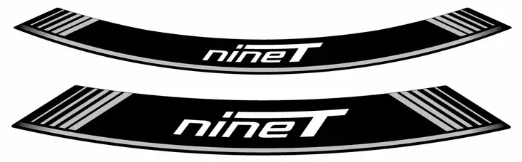 Puig Kit 8 Rim Strips R Nine T C/Silver - Fälgdekaler - D185775 - 1