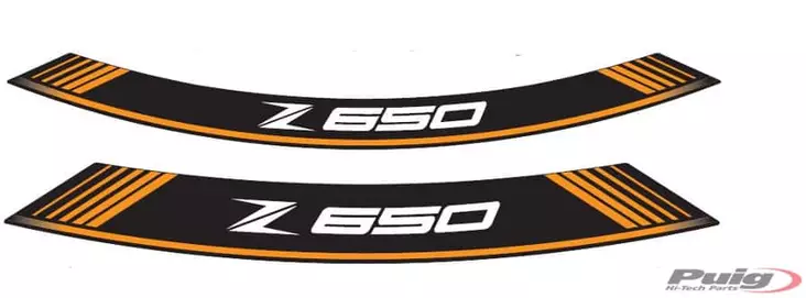 Puig Kit 8 Rim Strips Z650 C/Orange - Fälgdekaler - D186095 - 1